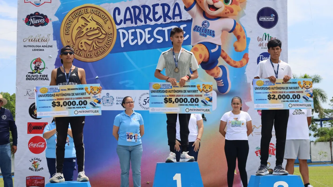 UAN celebra su 57 aniversario realizando su tradicional Carrera Pedestre