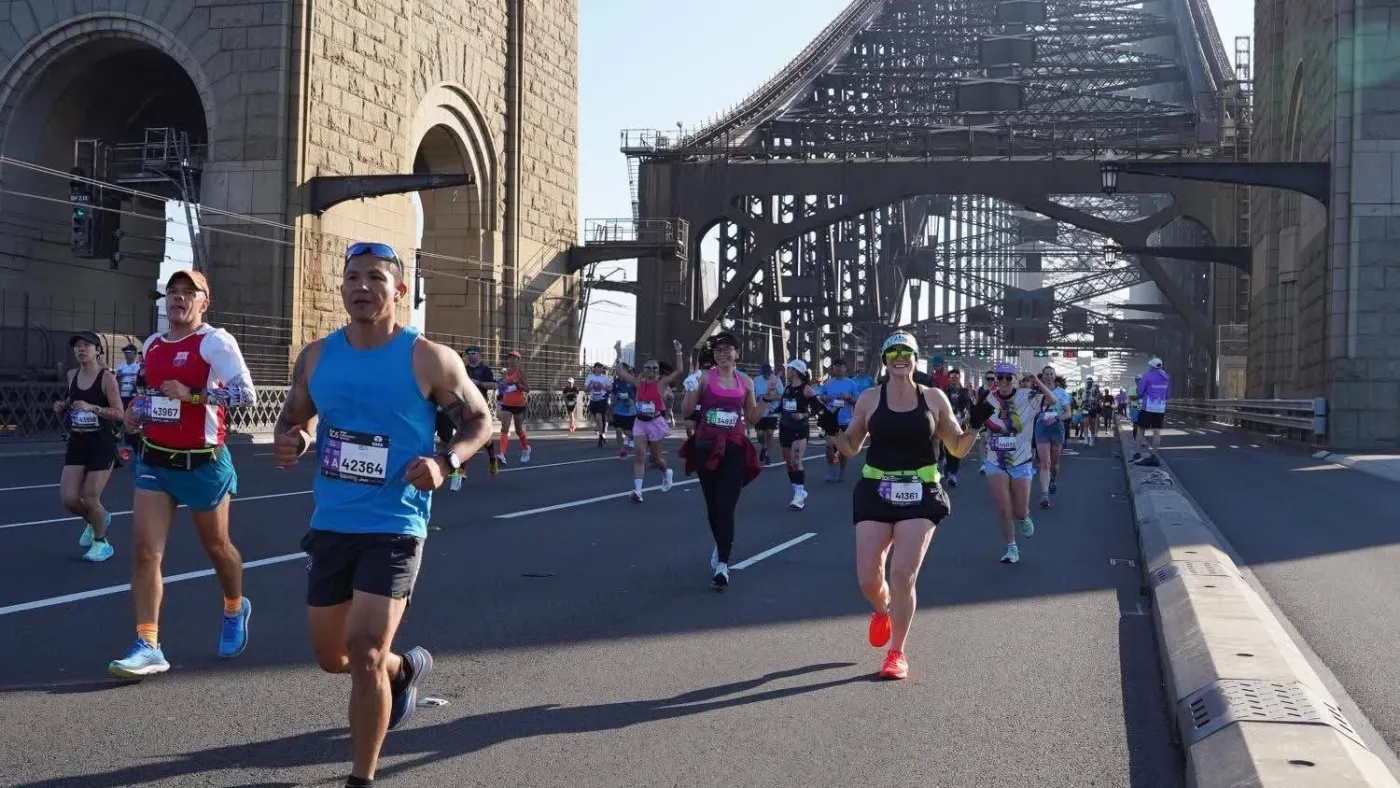 Nayarita corre el Maratón de Sydney